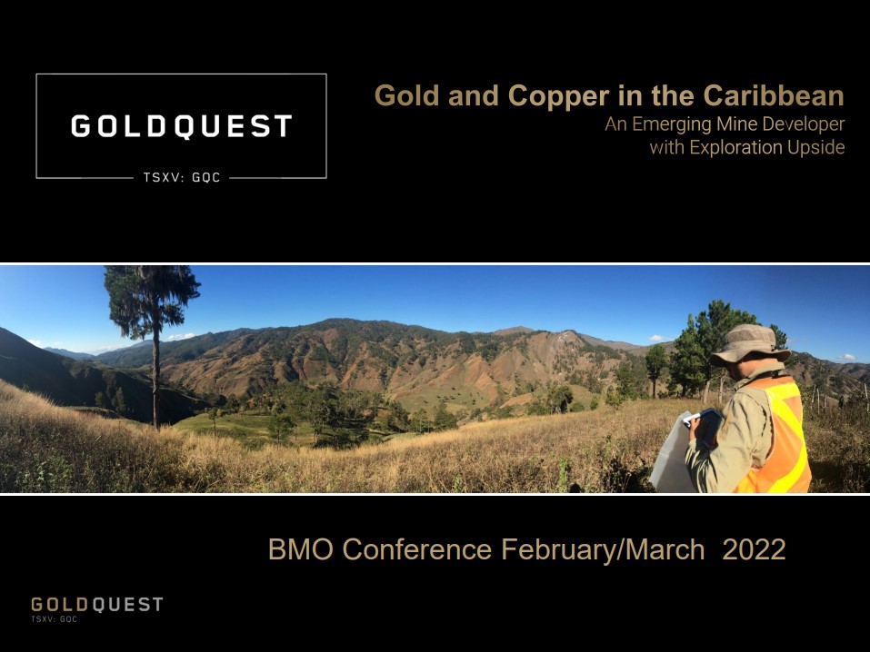 GoldQuest Corporate Presentation Sept 2020
